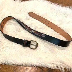 Eagle Leather Works by Leegin belt Black Size 44